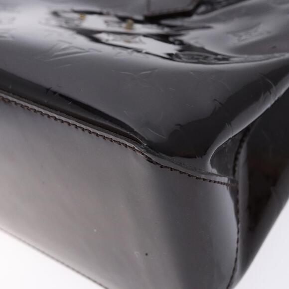 LOUIS VUITTON Monogram Vernis Wilshire PM Hand Bag Amarante M93641 - Picture 9 of 16